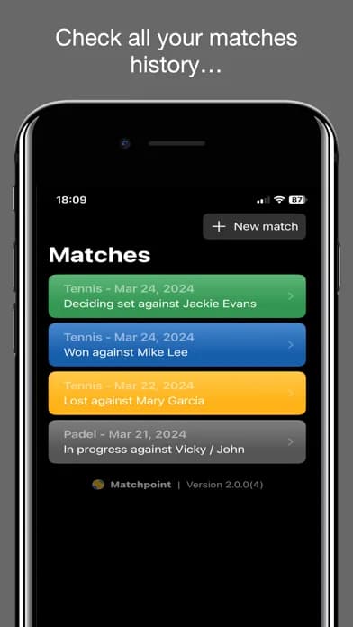 Matchpoint (TPC) screenshot 1