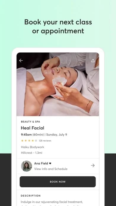 Mindbody screenshot 4