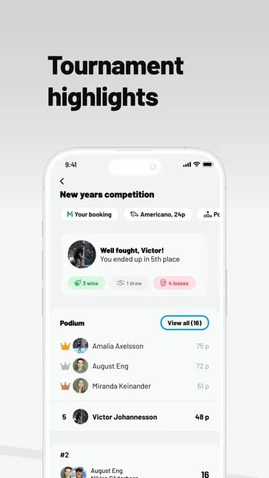 Padelboard (by MATCHi) screenshot 4