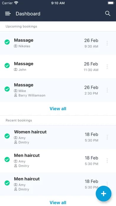 SimplyBook.me screenshot 2